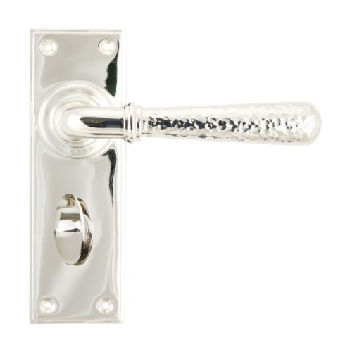 HAMMERED NEWBURY LEVER HANDLE ON BACKPLATE